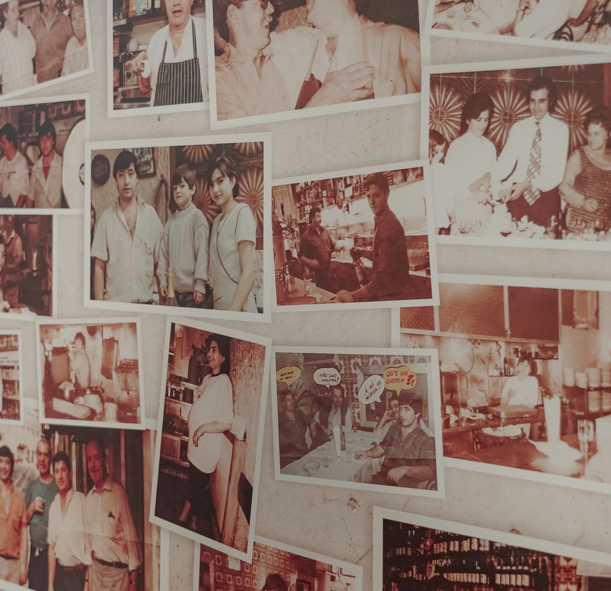 Fotografías antiguas de las familias de la Cervejaria Zapata